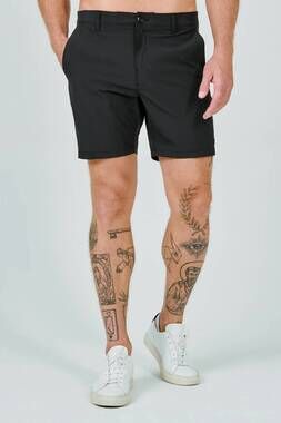 NEW 7DIAMONDS crossroads 7" short in black